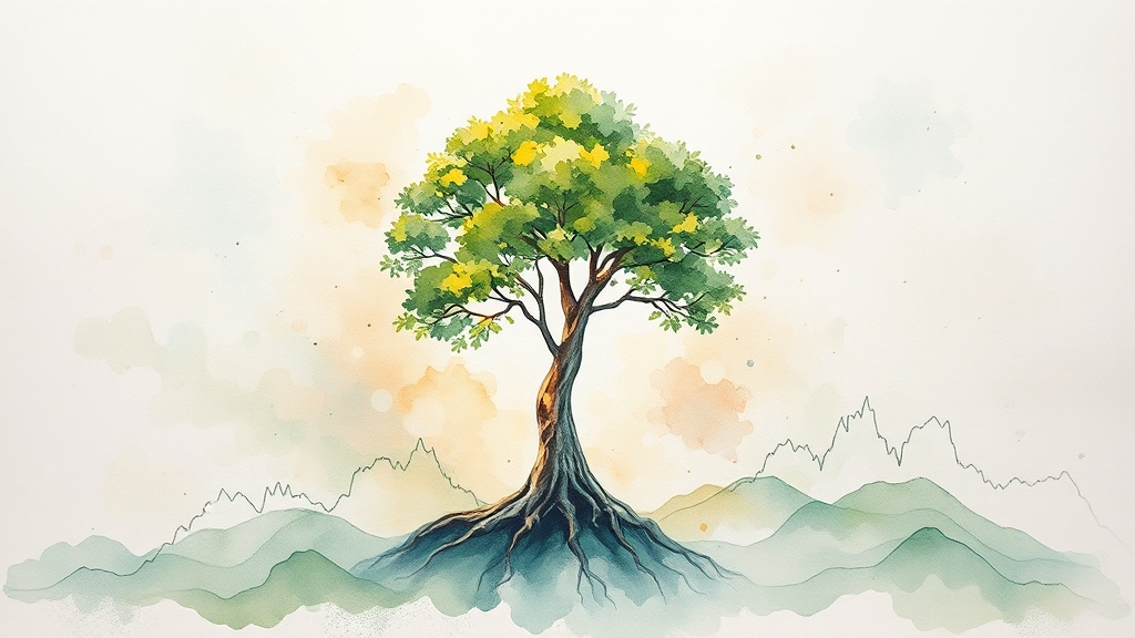 ISA 계좌의 세제 혜택 (watercolor 스타일)