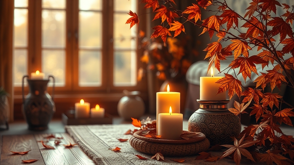 가을 향 활용법 (realistic 스타일)