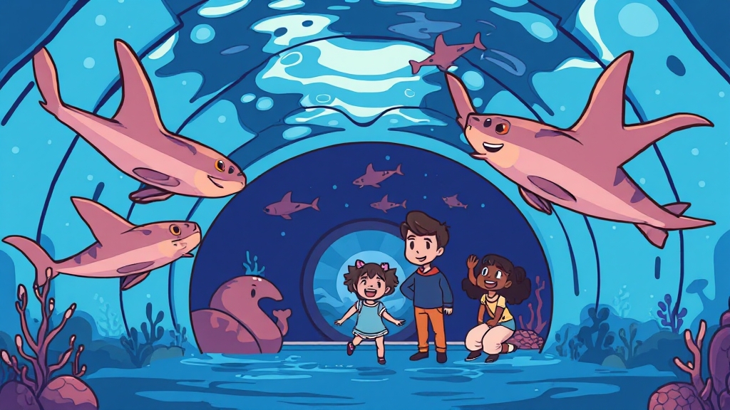 아쿠아플라넷 여수, 왜 가야 할까? (cartoon 스타일)