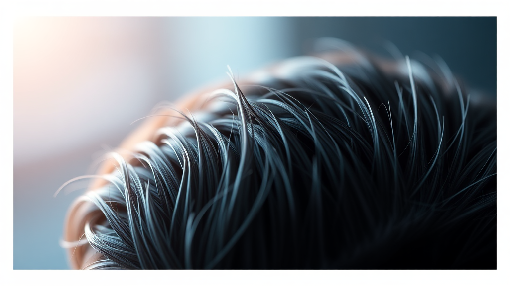 현대약품, 탈모 치료제 개발 현황은? (realistic 스타일)