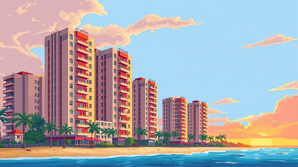 부동산 시장 전망 및 투자 고려 사항 (cartoon 스타일)