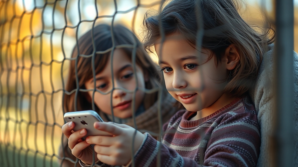 합법적인 자녀 위치추적, 어디까지 가능할까요? (realistic 스타일)