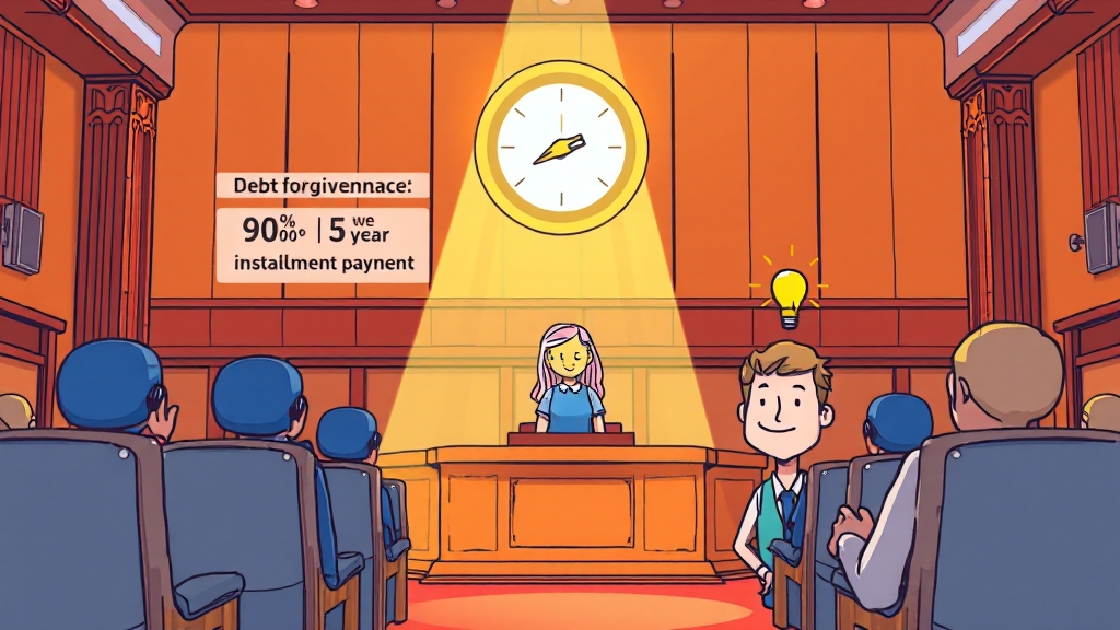 개인회생 제도란? (cartoon 스타일)