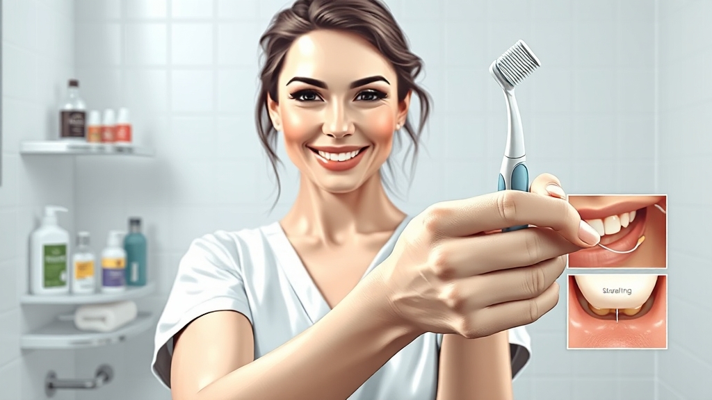 칫솔질, 득일까 독일까? (illustration 스타일)