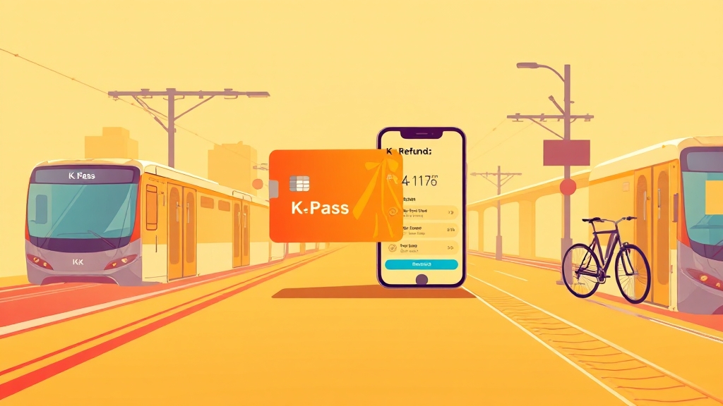 K패스, 궁금한 점이 있다면? (illustration 스타일)