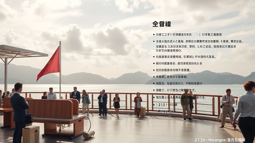 울릉도 배편 이용 시 알아두면 좋은 정보 (realistic 스타일)