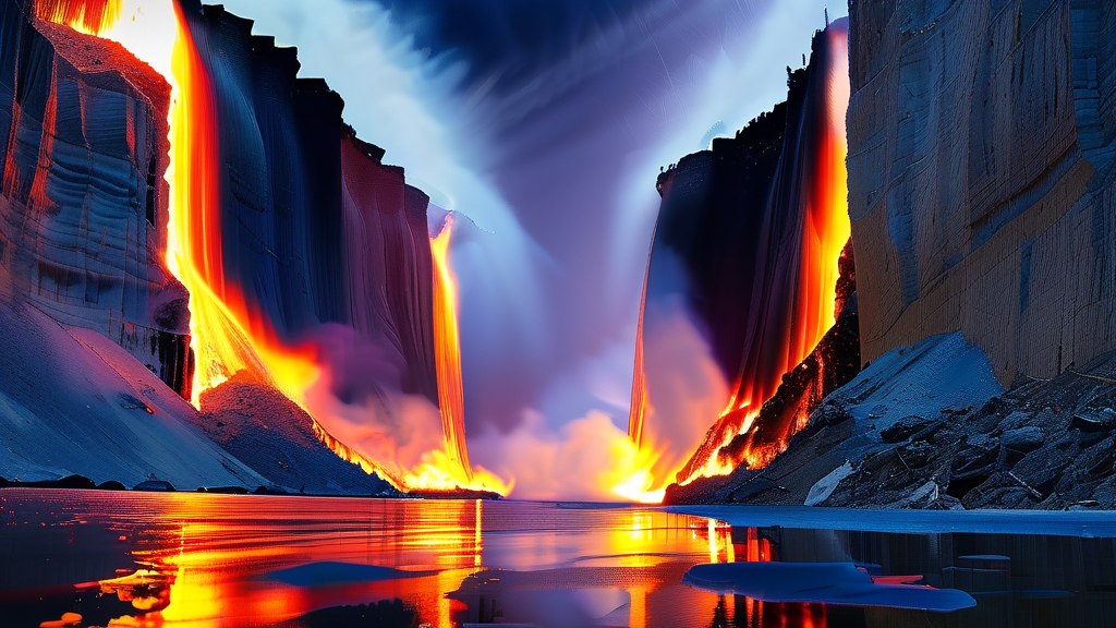 호르무즈 해협 봉쇄 시 파급 효과 분석 (realistic 스타일)