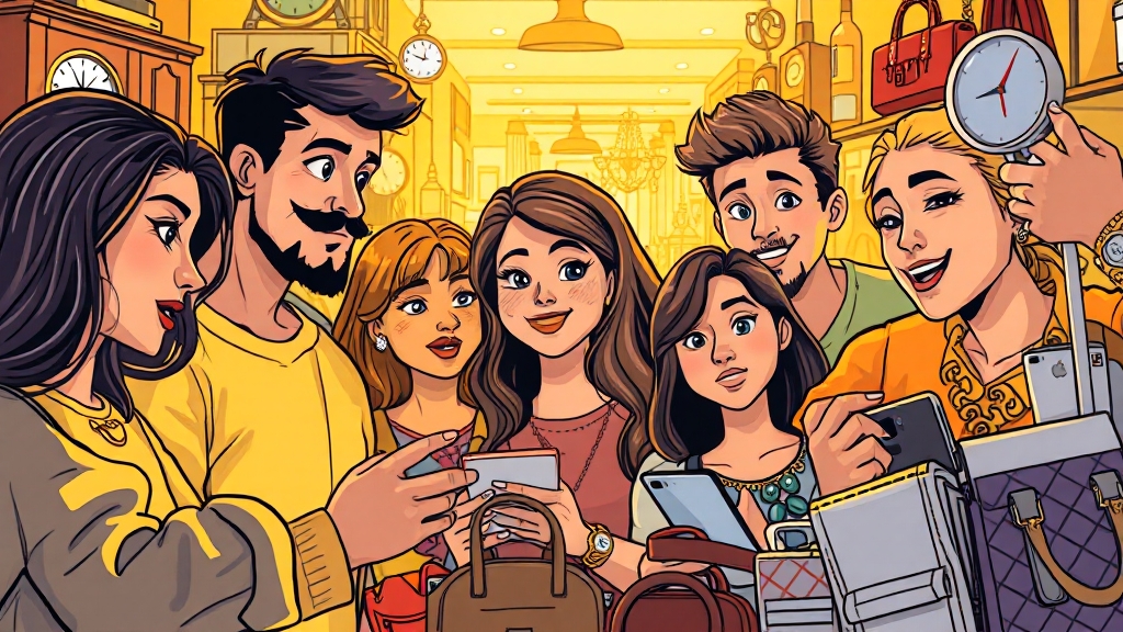 MZ세대 관심사 (cartoon 스타일)