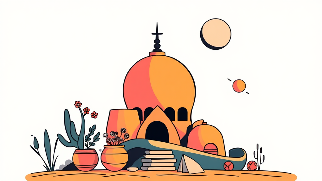 APK 파일 이용한 직접 설치와 주의사항 (illustration 스타일)