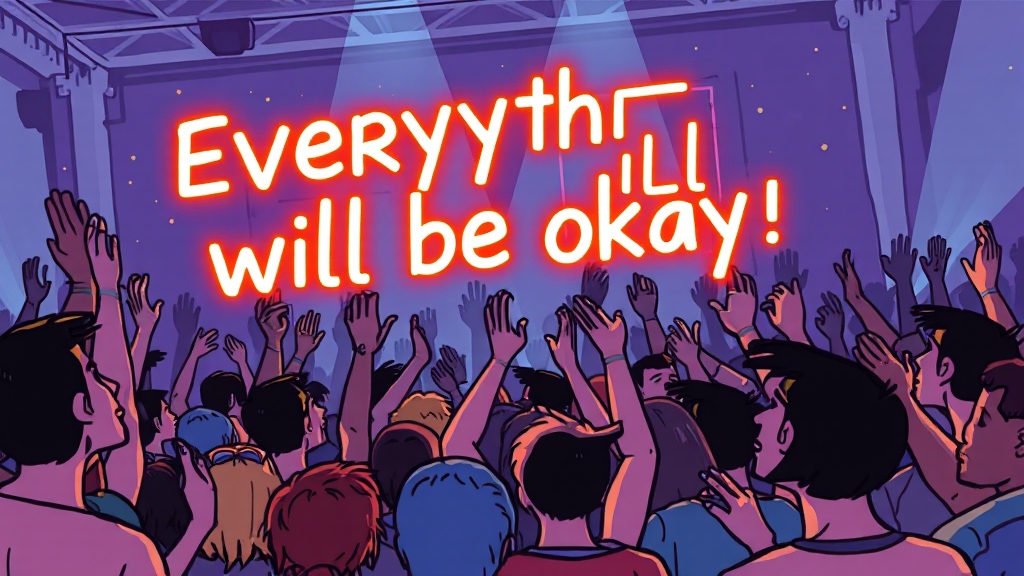 짧고 강력한 응원 문구 (cartoon 스타일)