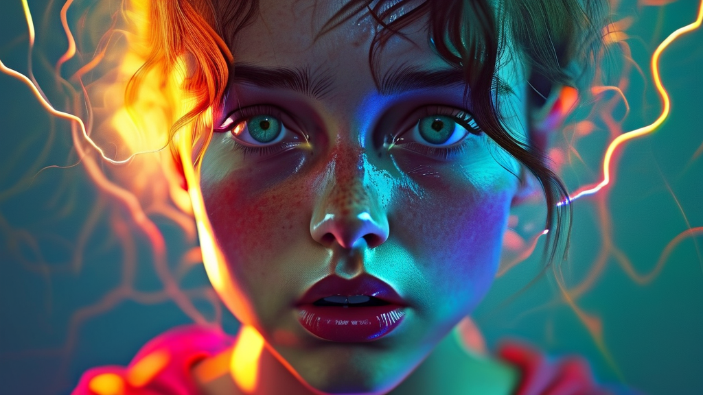 공황장애, 갑작스러운 공포의 실체 (realistic 스타일)