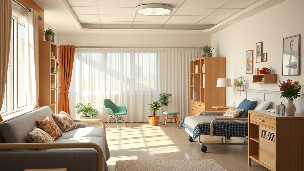 시설 및 환경: 편안함과 안전을 최우선으로 (realistic 스타일)