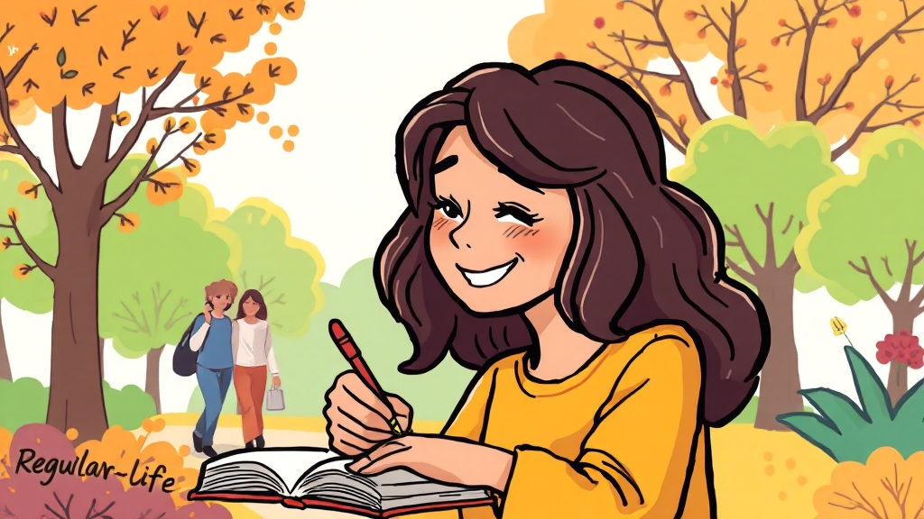 무감정 예방 생활 습관 (cartoon 스타일)