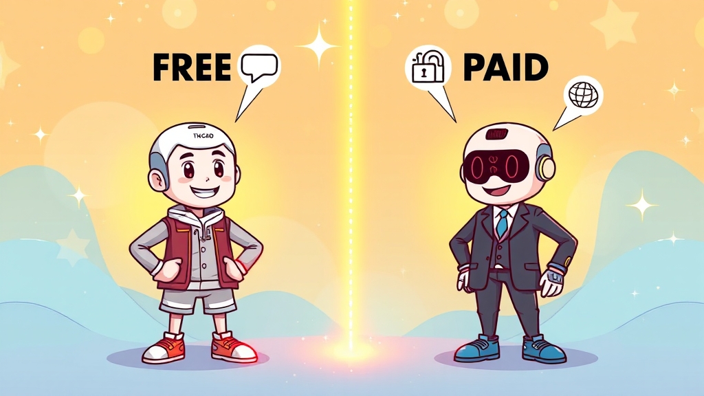 챗GPT, 나에게 맞는 버전은? (cartoon 스타일)