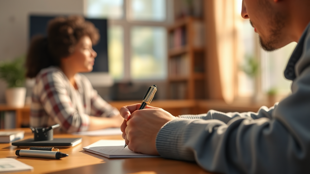 교육 커리큘럼, 무엇을 배울까요? (realistic 스타일)