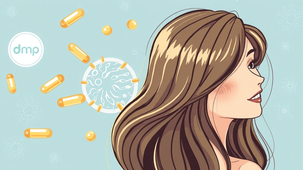 두피 영양제, 현명한 선택 기준 (illustration 스타일)