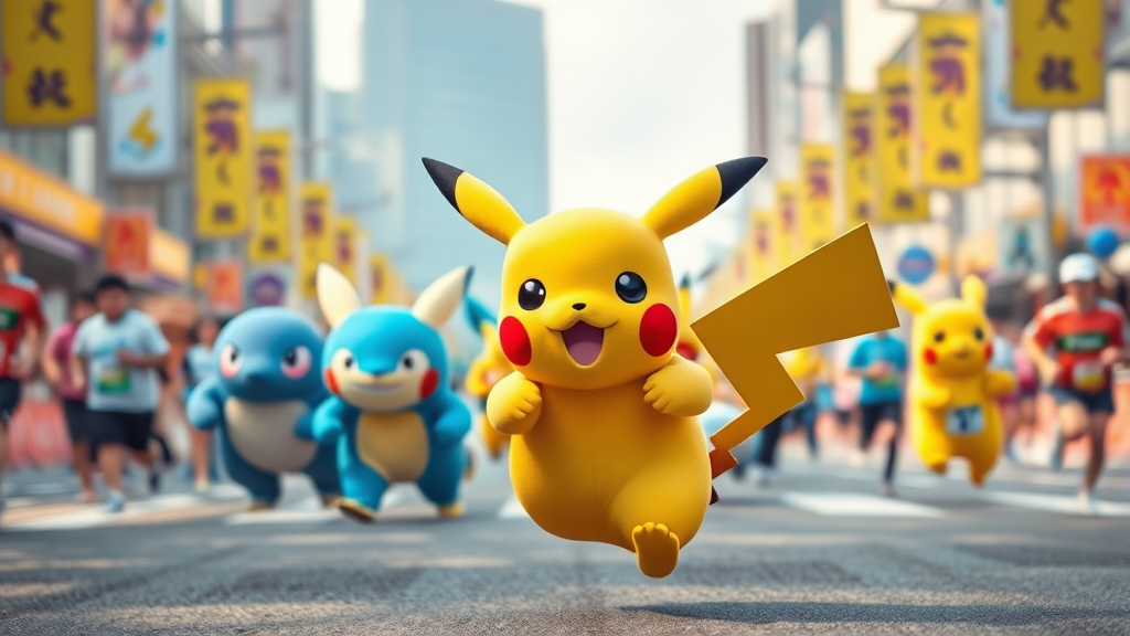 포켓몬 런 서울 신청 방법 및 티켓 예매 일정 (realistic 스타일)