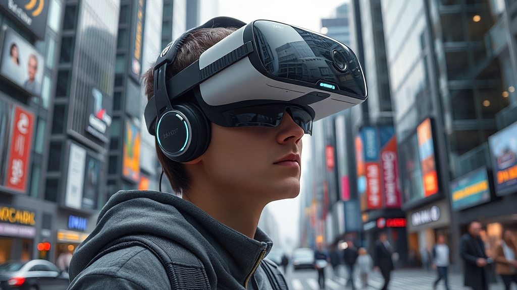 갤럭시 XR 주요 기능 및 활용법 (realistic 스타일)