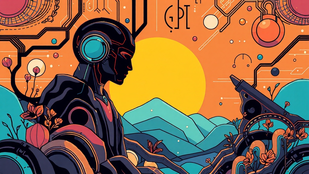 GPT-5.1 개요 (illustration 스타일)