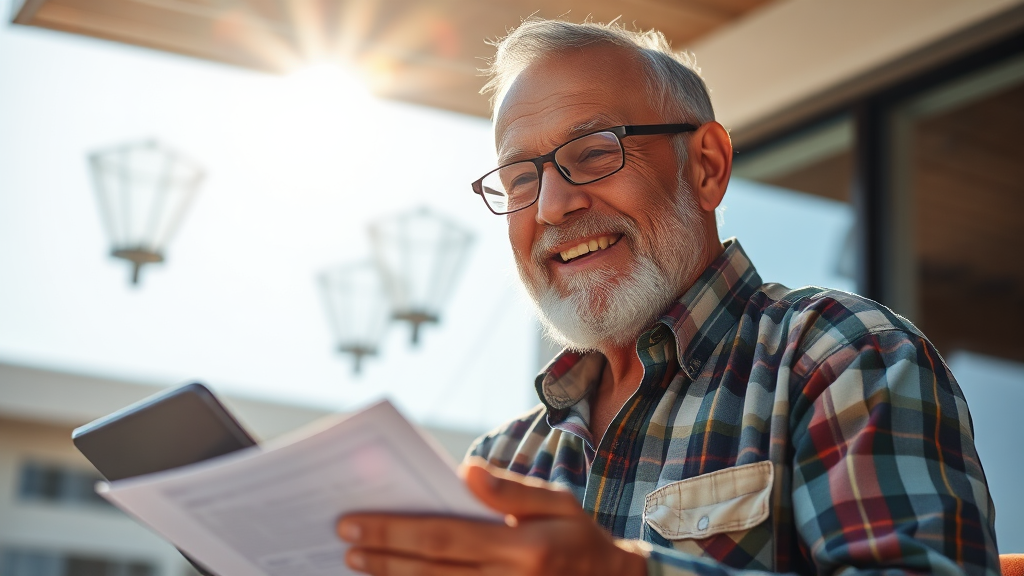 시니어 일자리 신청 방법 (realistic 스타일)