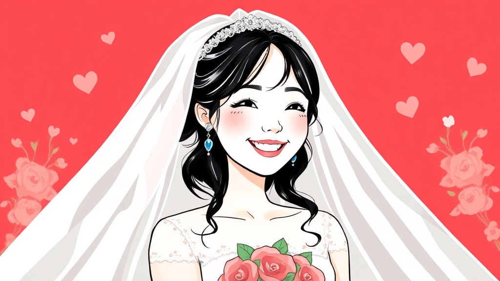 결혼 전제 열애?: 결혼설과 관련 입장 (illustration 스타일)