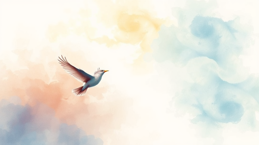 유의사항을 꼭 확인하세요! (watercolor 스타일)