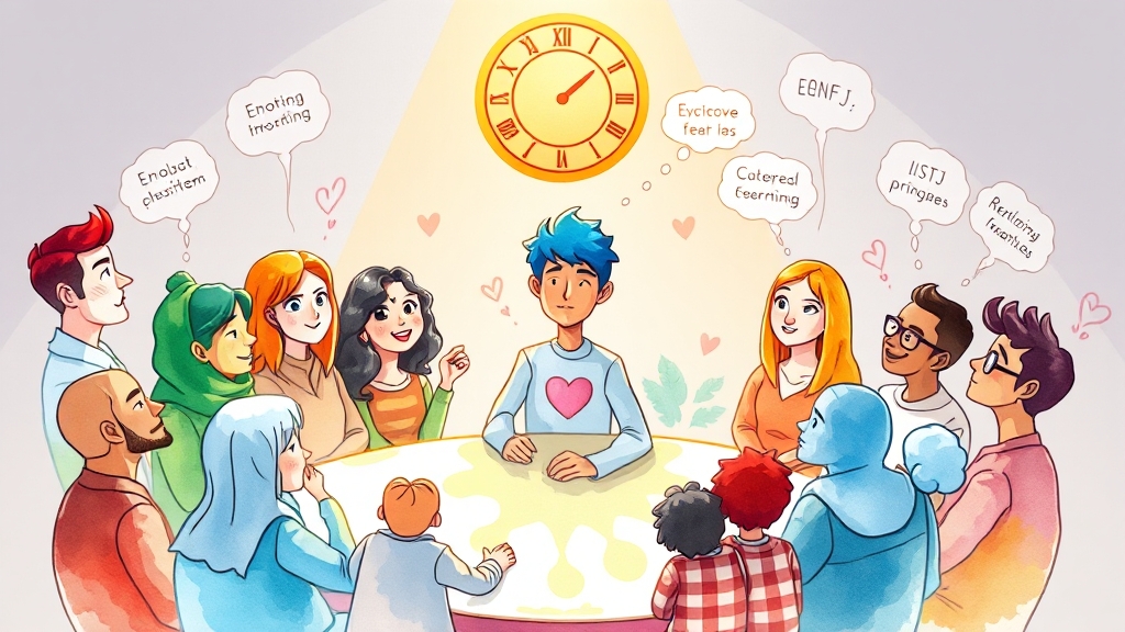 MBTI와는 뭐가 다를까? (cartoon 스타일)