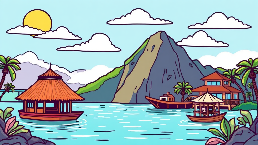 호텔 할인 혜택 (cartoon 스타일)