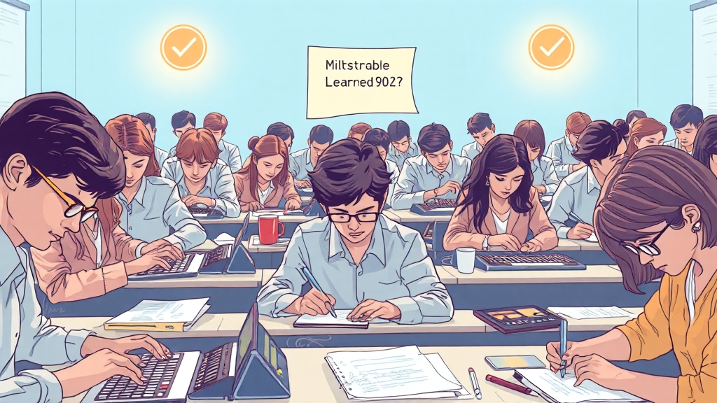 합격자들이 말하는 실전 노하우 (illustration 스타일)
