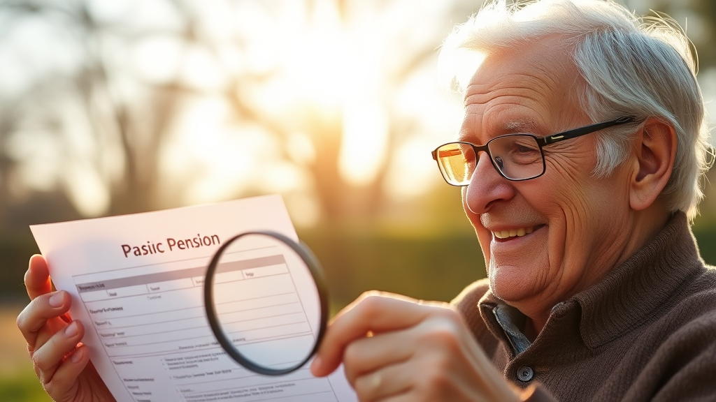 기초연금 간편 신청 방법 (realistic 스타일)