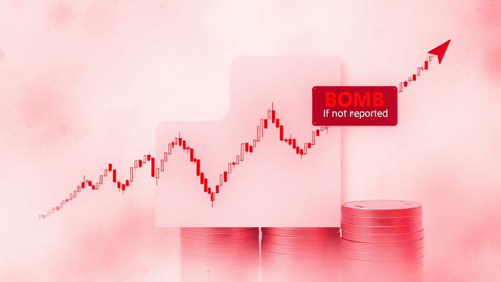 미신고 시 불이익 (watercolor 스타일)