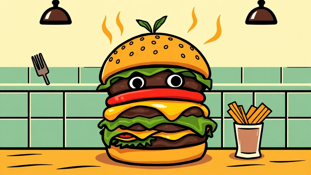 흑백요리사2 시청자를 위한 팁 (cartoon 스타일)