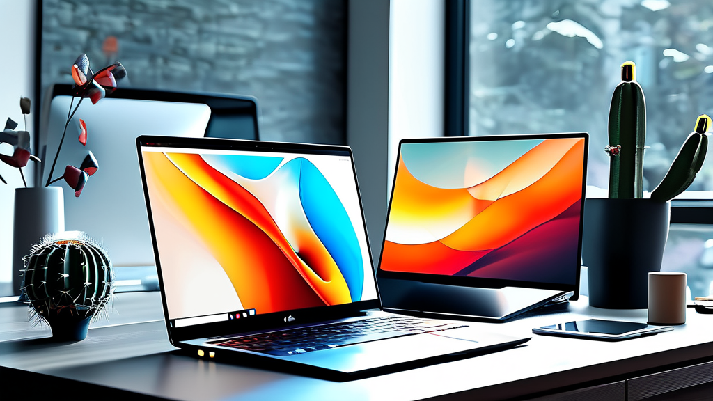 LG 그램 울트라, 당신의 컴퓨팅 경험을 한 단계 업그레이드하는 방법 (illustration 스타일)