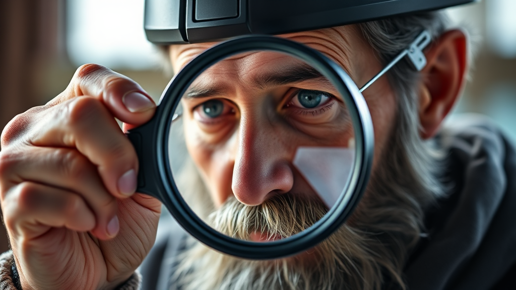 AI 시대, 현명한 활용법 (realistic 스타일)