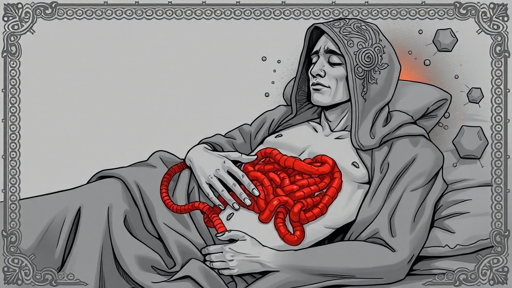 크론병, 대체 뭘까요? (illustration 스타일)