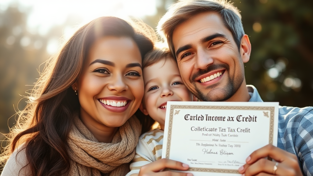 자녀장려금: 근로장려금과 함께 챙기는 추가 혜택 (realistic 스타일)