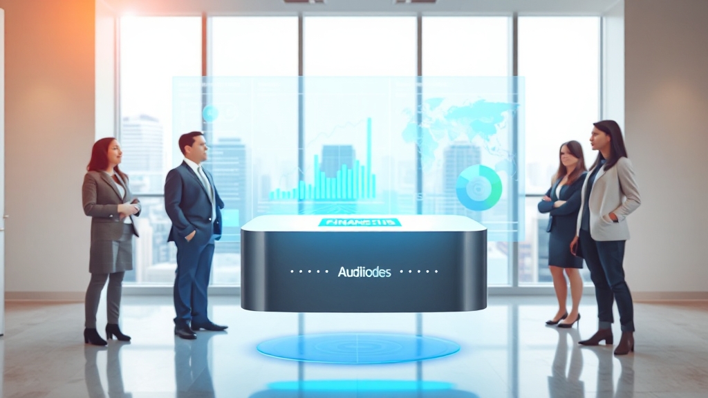 AI 음성 분석 선두주자 오디오코즈: 투자 분석 및 전망 4 오디오코즈 기술 경쟁력 및 차별점 (realistic 스타일)