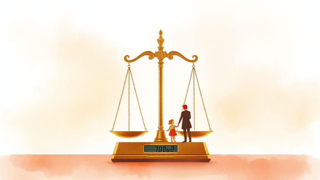 상속세, 어떻게 계산될까? (watercolor 스타일)