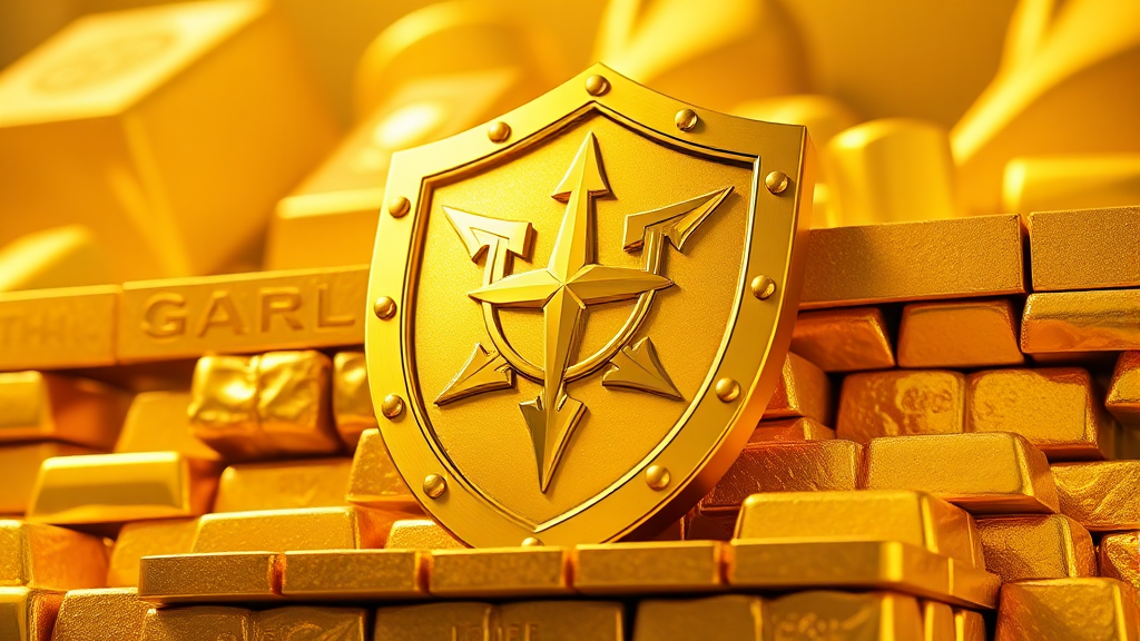 효과적인 금 투자 전략 (realistic 스타일)