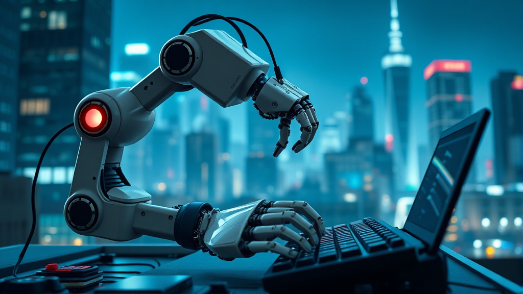 AI 코딩 도구 시장 경쟁 심화 (realistic 스타일)