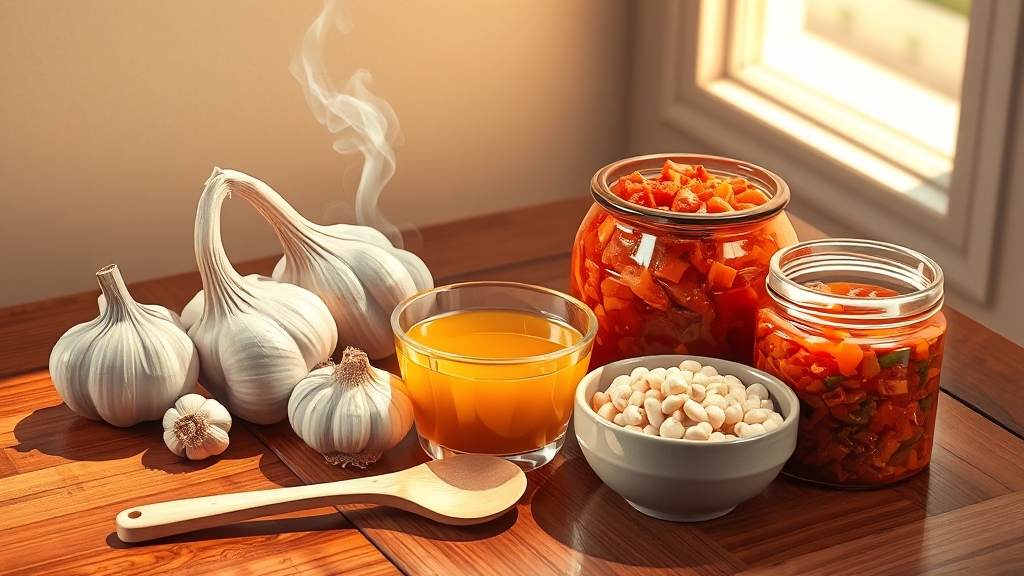 좋은 음식 vs 피해야 할 음식 (realistic 스타일)