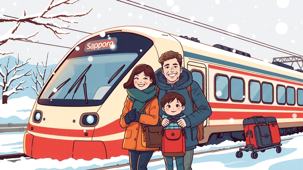 삿포로 여행 꿀팁: 가성비 & 효율 (cartoon 스타일)