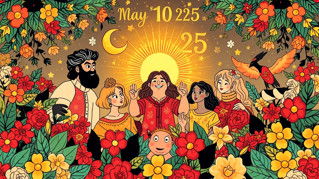 오늘의 띠별 재물운 (cartoon 스타일)