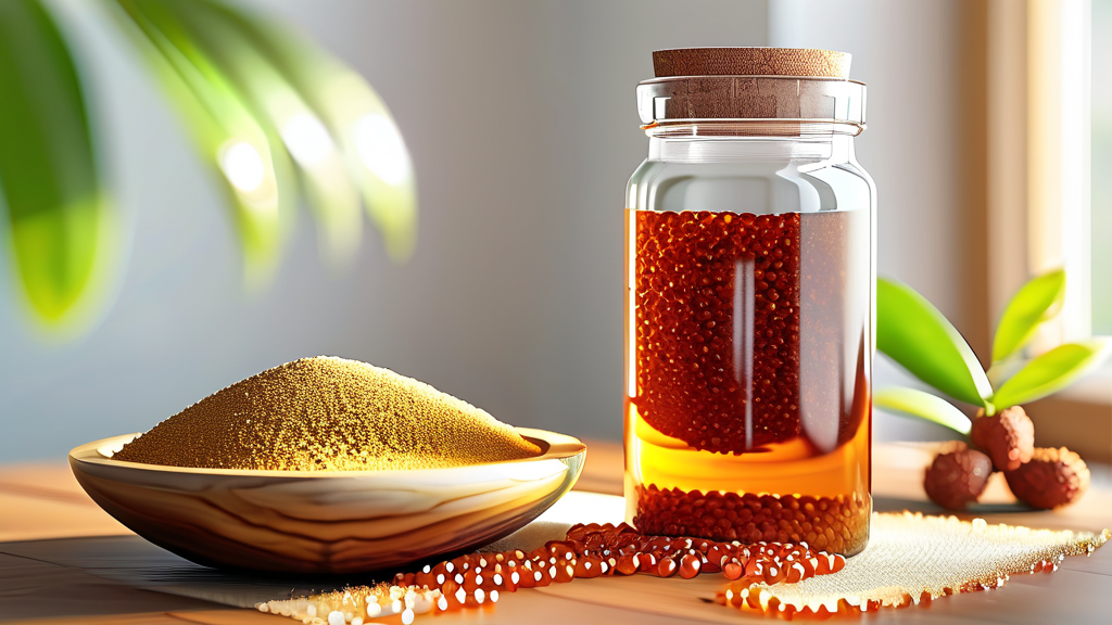 차전자피: 자연에서 온 포만감 솔루션 (realistic 스타일)