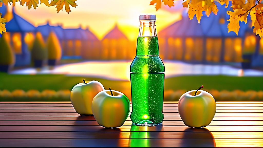 건강하게 애플사이다비니거 섭취하는 방법 (realistic 스타일)