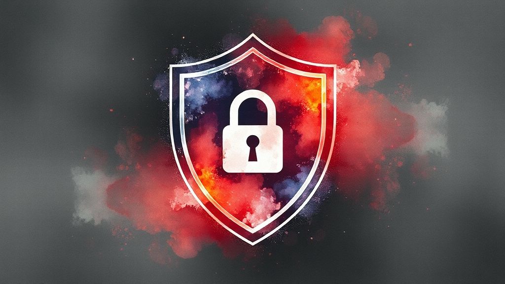 SKT 유심 해킹과 안심차단의 중요성 (watercolor 스타일)