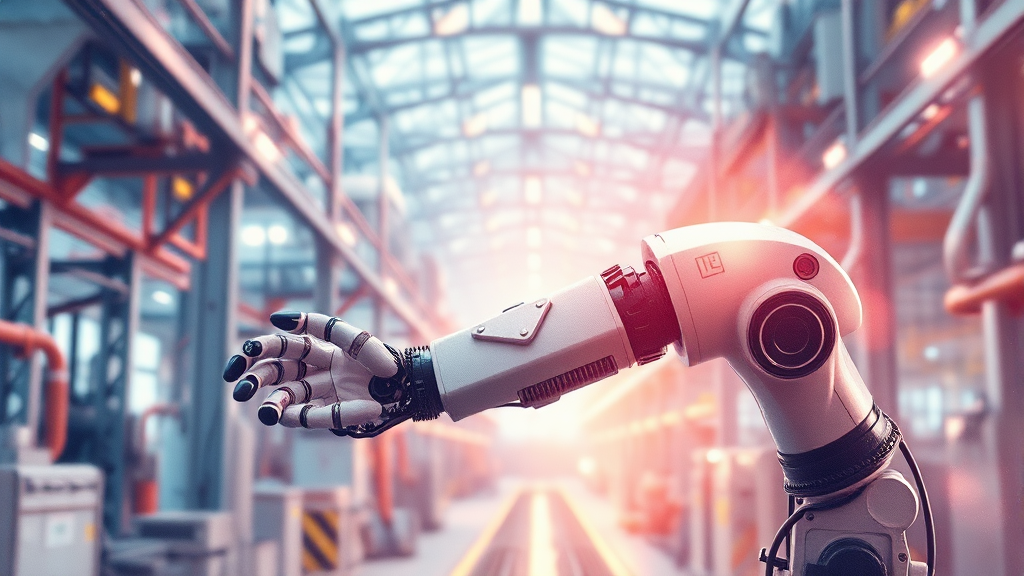 지능형 로봇 관련주란? (watercolor 스타일)