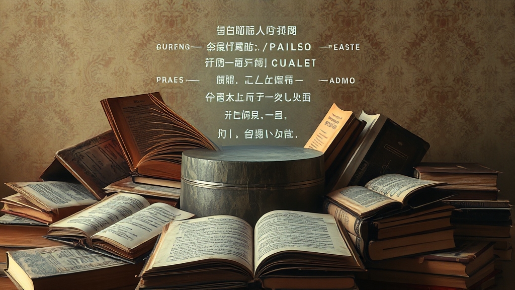 AI와 언어: 영적 권력 변화 & 도전 (realistic 스타일)