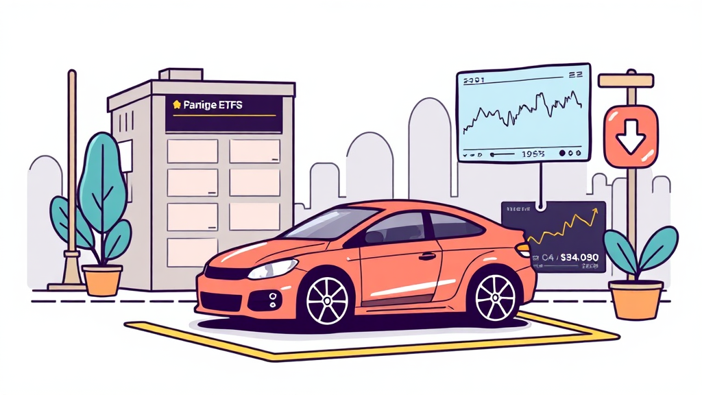 파킹형 ETF 수익률과 투자 방법 (illustration 스타일)