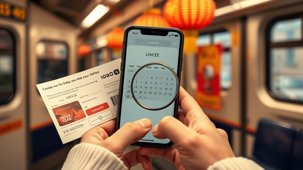 예매 후 취소 및 변경 가이드 (realistic 스타일)